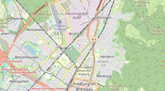 Monteurzimmer auf Karte