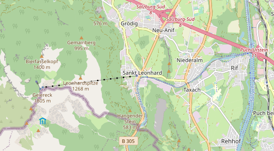 Monteurzimmer auf Karte