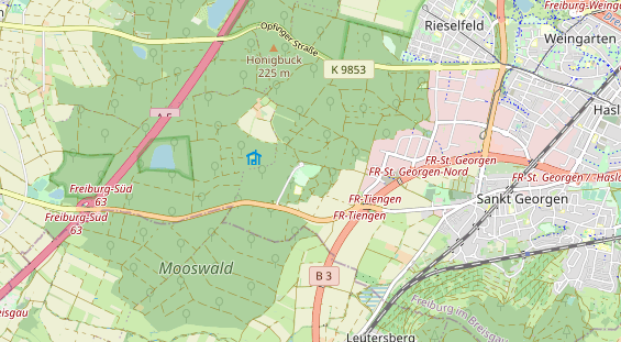 Monteurzimmer auf Karte