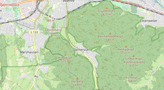Monteurzimmer auf Karte