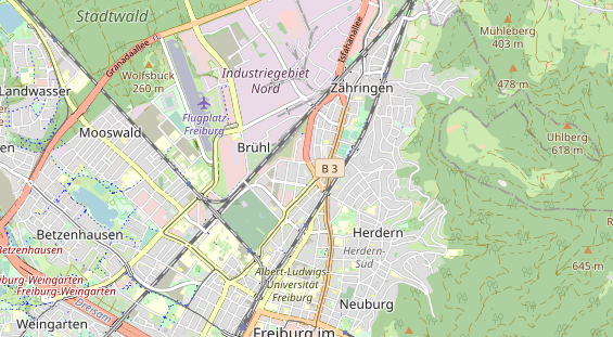 Monteurzimmer auf Karte
