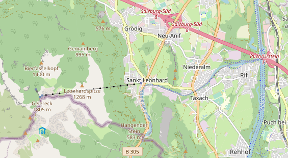 Monteurzimmer auf Karte