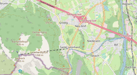 Monteurzimmer auf Karte