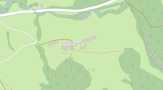 Monteurzimmer auf Satellitenbild