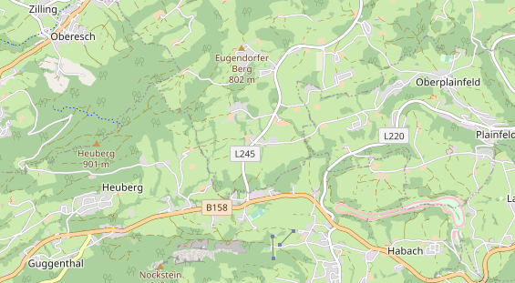 Monteurzimmer auf Karte