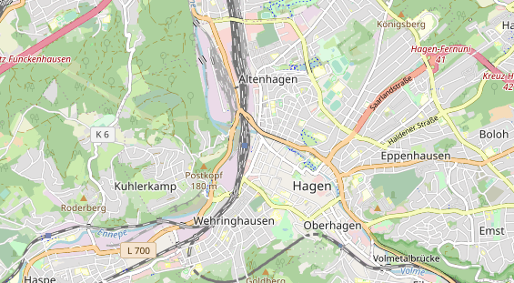 Monteurzimmer auf Karte