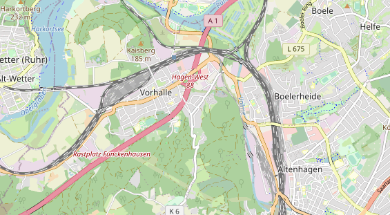 Monteurzimmer auf Karte