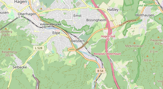Monteurzimmer auf Karte