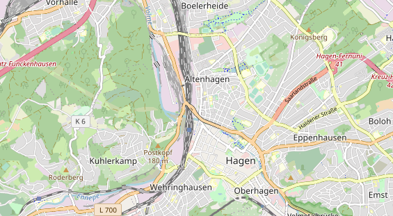 Monteurzimmer auf Karte