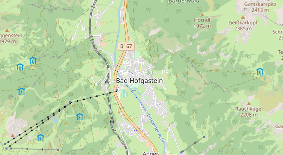 Monteurzimmer auf Karte