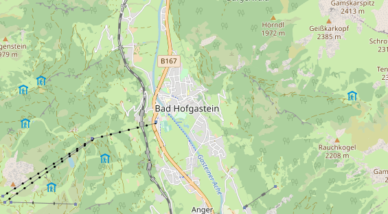 Monteurzimmer auf Karte