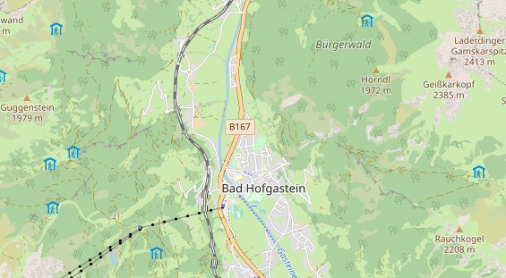 Monteurzimmer auf Karte