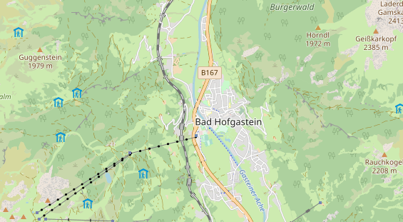 Monteurzimmer auf Karte