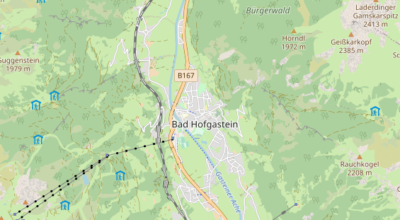 Monteurzimmer auf Karte