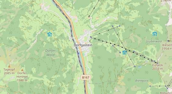 Monteurzimmer auf Karte