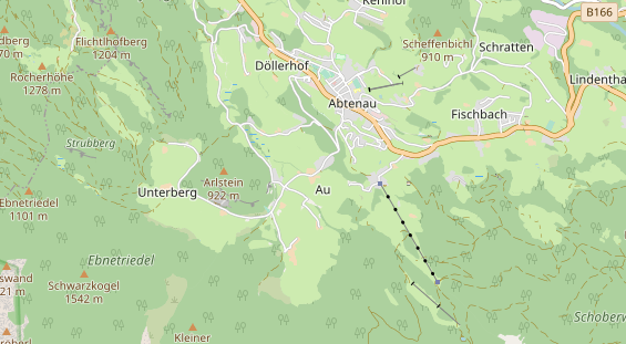 Monteurzimmer auf Karte