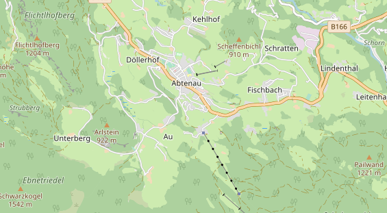 Monteurzimmer auf Karte