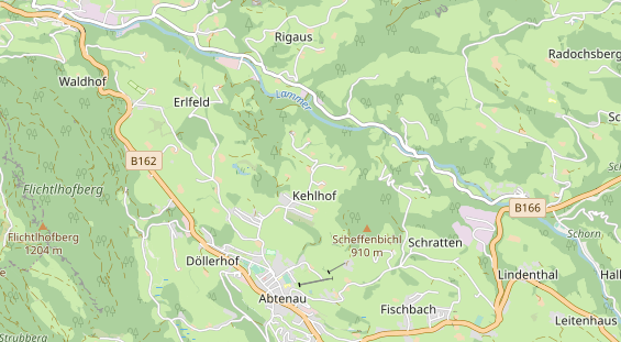 Monteurzimmer auf Karte