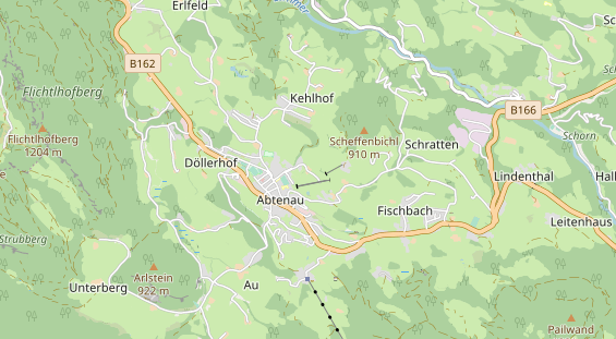 Monteurzimmer auf Karte