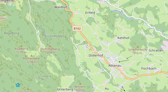 Monteurzimmer auf Karte