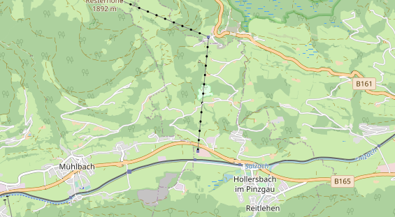 Monteurzimmer auf Karte