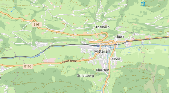 Monteurzimmer auf Karte