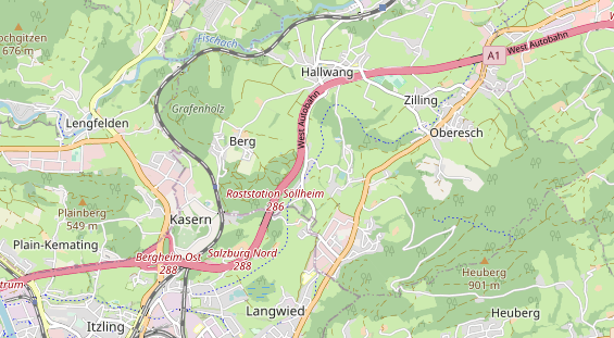 Monteurzimmer auf Karte