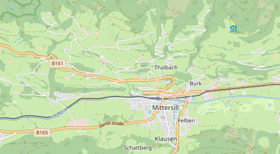 Monteurzimmer auf Karte