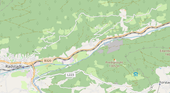 Monteurzimmer auf Karte