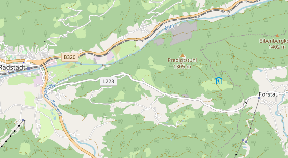 Monteurzimmer auf Karte