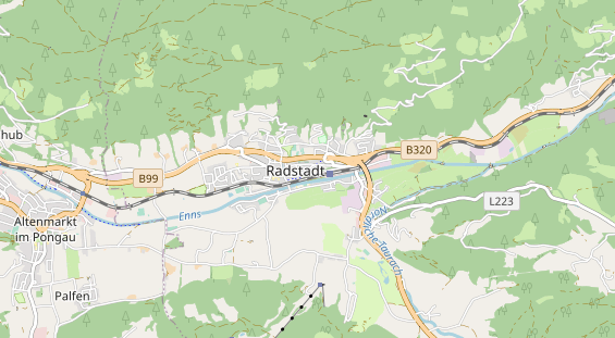 Monteurzimmer auf Karte