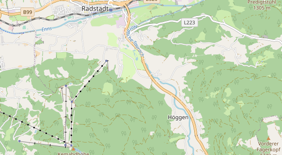 Monteurzimmer auf Karte