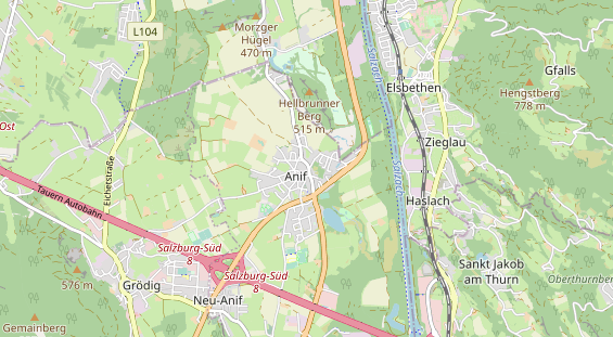 Monteurzimmer auf Karte