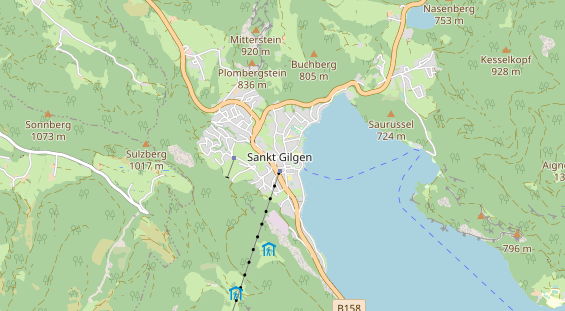 Monteurzimmer auf Karte