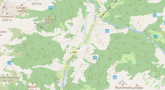 Monteurzimmer auf Karte