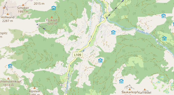 Monteurzimmer auf Karte