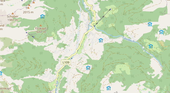 Monteurzimmer auf Karte