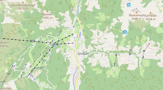 Monteurzimmer auf Karte
