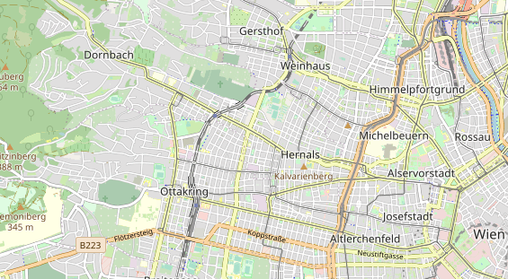 Monteurzimmer auf Karte