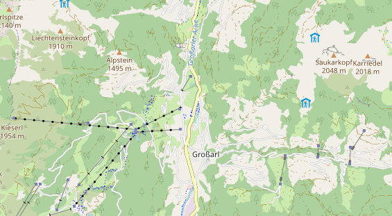Monteurzimmer auf Karte
