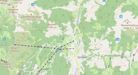 Monteurzimmer auf Karte
