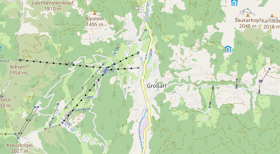 Monteurzimmer auf Karte