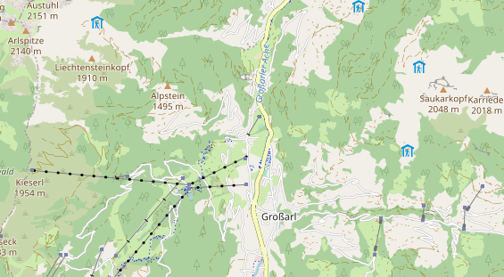 Monteurzimmer auf Karte