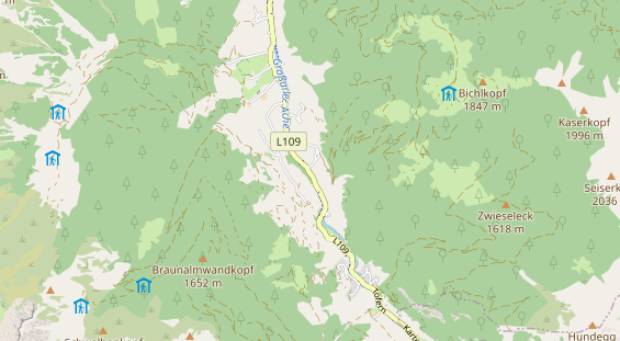 Monteurzimmer auf Karte