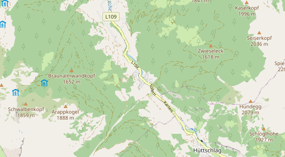 Monteurzimmer auf Karte