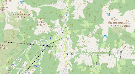 Monteurzimmer auf Karte