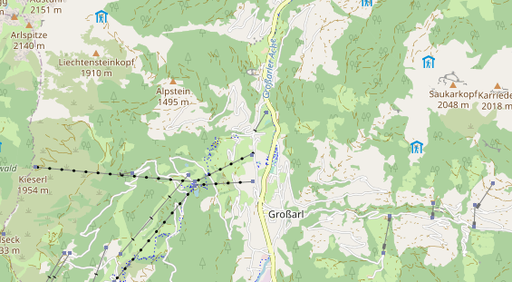 Monteurzimmer auf Karte