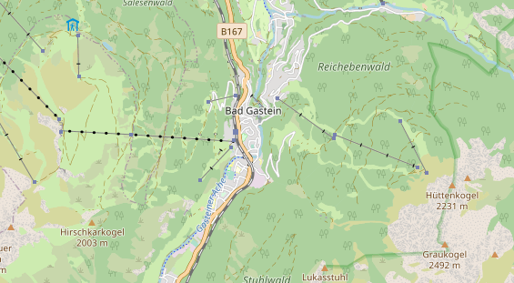 Monteurzimmer auf Karte