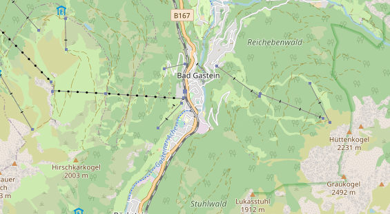 Monteurzimmer auf Karte