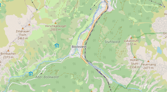 Monteurzimmer auf Karte